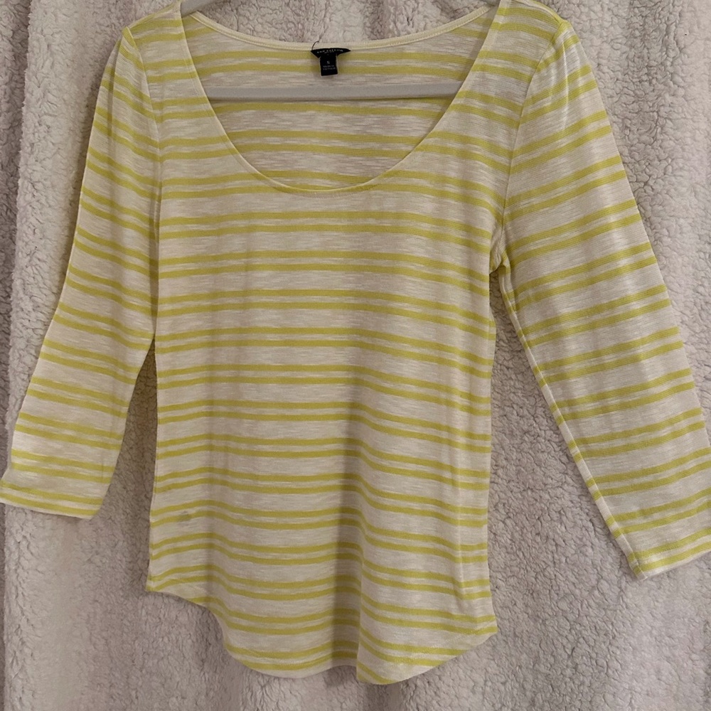 Ann Taylor lightweight, long sleeve t-shirt.